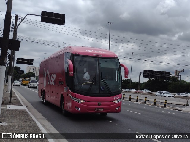 Cleiton Bus Executive 3545 na cidade de São Paulo, São Paulo, Brasil, por Rafael Lopes de Oliveira. Número da foto: #9593324.