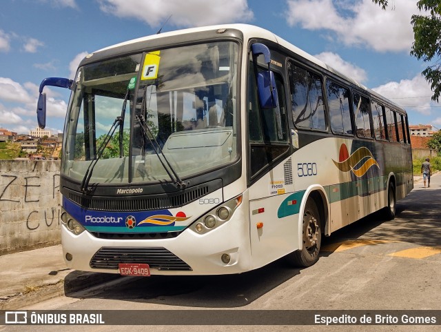 Piccolotur Transportes Turísticos 5080 na cidade de Francisco Morato, São Paulo, Brasil, por Espedito de Brito Gomes. Número da foto: #9594671.