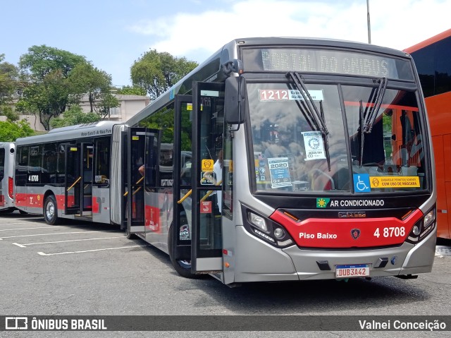 Express Transportes Urbanos Ltda 4 8708 na cidade de São Paulo, São Paulo, Brasil, por Valnei Conceição. Número da foto: #9593506.