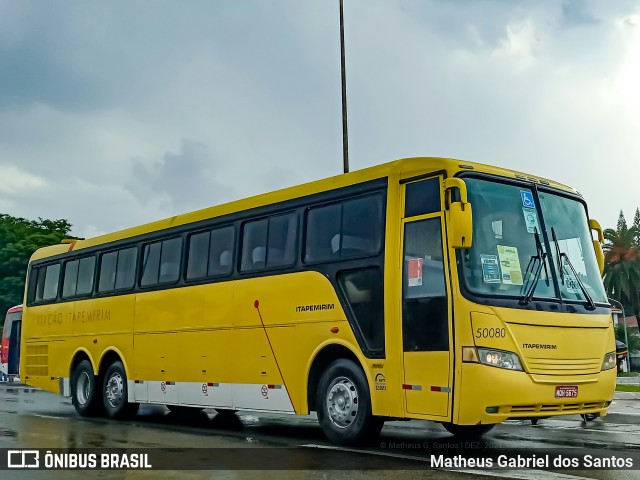 Viação Itapemirim 50080 na cidade de São Paulo, São Paulo, Brasil, por Matheus Gabriel dos Santos. Número da foto: #9596431.