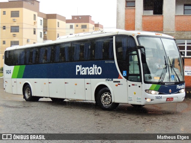 Planalto Transportes 1404 na cidade de Santa Maria, Rio Grande do Sul, Brasil, por Matheus Etges. ID da foto: 9595648.