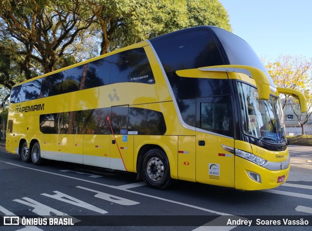 Viação Itapemirim 20007 na cidade de Curitiba, Paraná, Brasil, por Andrey  Soares Vassão. Número da foto: #9594313.