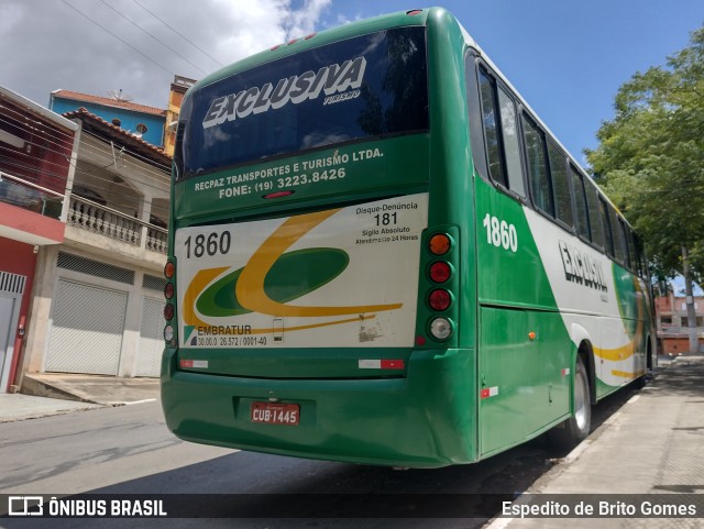 Exclusiva Turismo 1860 na cidade de Caieiras, São Paulo, Brasil, por Espedito de Brito Gomes. Número da foto: #9594633.