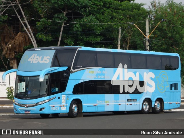 4bus - Cooperativa de Transporte Rodoviário de Passageiros Serviços e Tecnologia - Buscoop 40003 na cidade de Teresina, Piauí, Brasil, por Ruan Silva Andrade. Número da foto: #9593819.