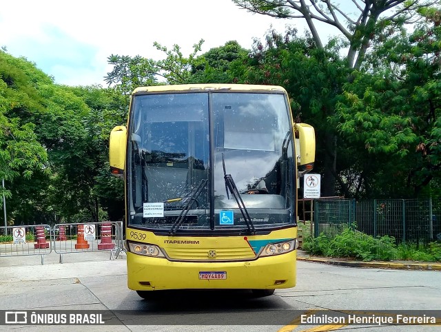 Viação Itapemirim 9539 na cidade de São Paulo, São Paulo, Brasil, por Edinilson Henrique Ferreira. Número da foto: #9594676.
