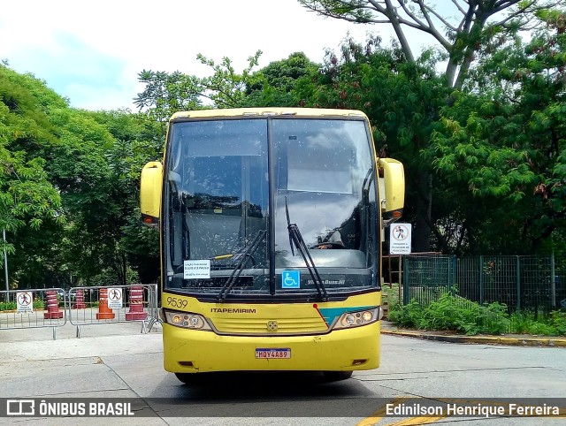 Viação Itapemirim 9539 na cidade de São Paulo, São Paulo, Brasil, por Edinilson Henrique Ferreira. ID da foto: 9594676.