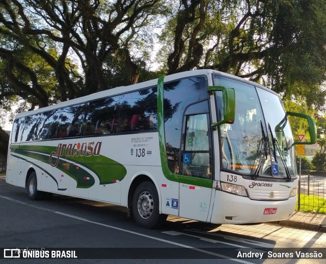 Viação Graciosa 138 na cidade de Curitiba, Paraná, Brasil, por Andrey  Soares Vassão. ID da foto: 9597471.