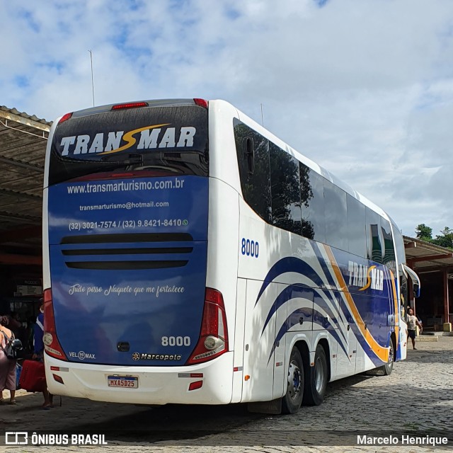 Transmar Turismo 8000 na cidade de Nanuque, Minas Gerais, Brasil, por Marcelo Henrique. Número da foto: #9599029.