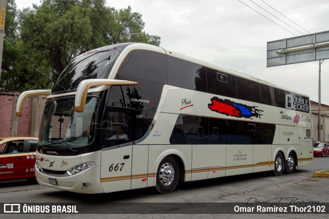 Turismo en Omnibus 667 na cidade de Gustavo A. Madero, Ciudad de México, México, por Omar Ramírez Thor2102. Número da foto: #9596926.