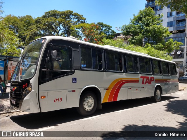 TAP Turismo e Fretamento 013 na cidade de Barra do Piraí, Rio de Janeiro, Brasil, por Danilo  Ribeiro. Número da foto: #9599107.
