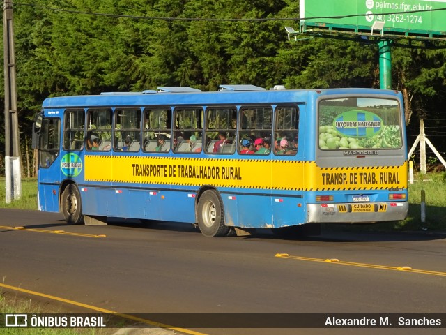 Ônibus Particulares  na cidade de Palmas, Paraná, Brasil, por Alexandre M.  Sanches. Número da foto: #9600147.