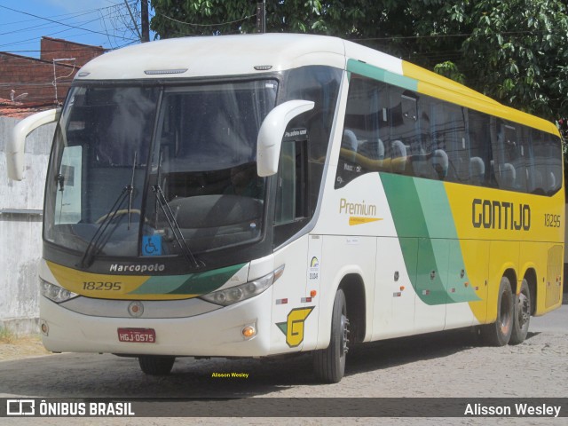 Empresa Gontijo de Transportes 18295 na cidade de Fortaleza, Ceará, Brasil, por Alisson Wesley. ID da foto: 9597853.