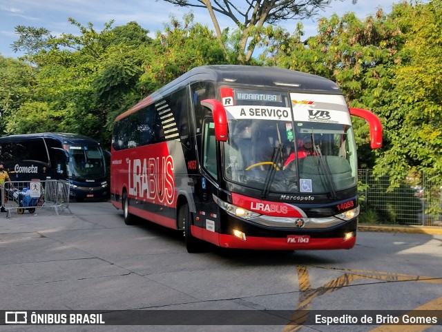 Lirabus 14053 na cidade de São Paulo, São Paulo, Brasil, por Espedito de Brito Gomes. Número da foto: #9597926.