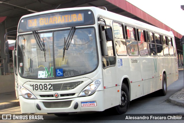 Viação Santo Ângelo 18082 na cidade de Colombo, Paraná, Brasil, por Alessandro Fracaro Chibior. Número da foto: #9597968.