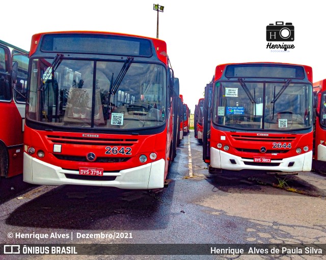Expresso CampiBus 2642 na cidade de Campinas, São Paulo, Brasil, por Henrique Alves de Paula Silva. Número da foto: #9598302.
