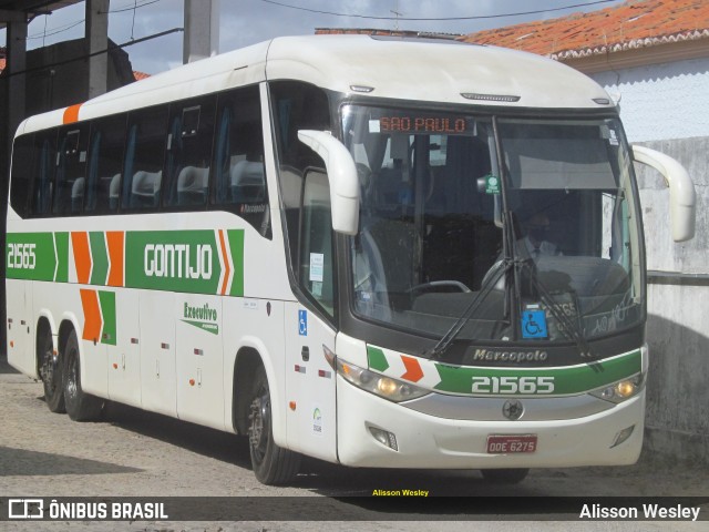 Empresa Gontijo de Transportes 21565 na cidade de Fortaleza, Ceará, Brasil, por Alisson Wesley. ID da foto: 9597836.