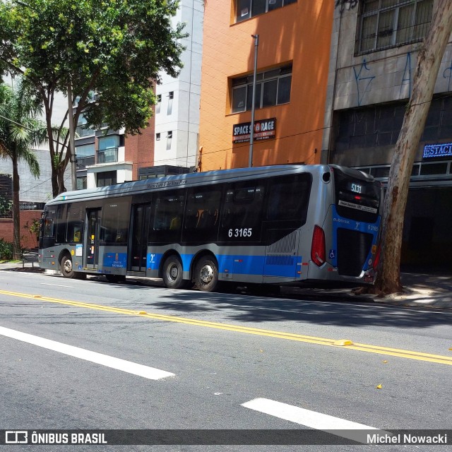 Viação Paratodos > São Jorge > Metropolitana São Paulo > Mobibrasil 6 3165 na cidade de São Paulo, São Paulo, Brasil, por Michel Nowacki. Número da foto: #9600485.