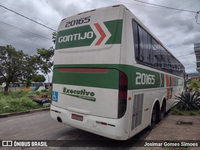 Empresa Gontijo de Transportes 20165 na cidade de Minas Novas, Minas Gerais, Brasil, por Josimar Gomes Simoes. ID da foto: 9597468.