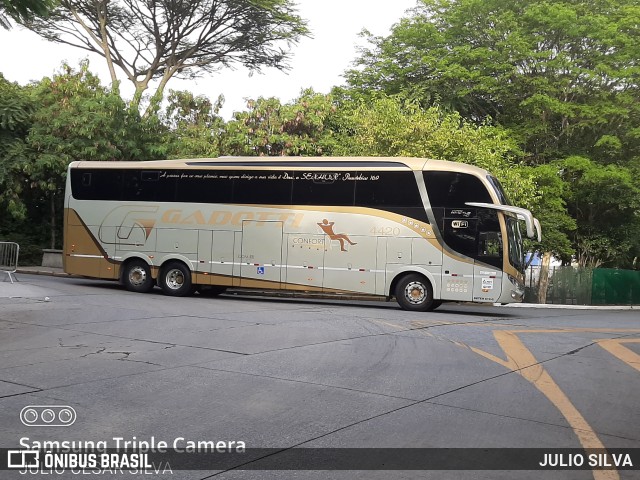 Auto Viação Gadotti 4420 na cidade de São Paulo, São Paulo, Brasil, por JULIO SILVA. Número da foto: #9600232.