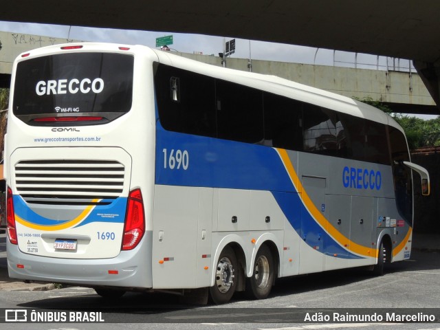 Grecco Tur 1690 na cidade de Belo Horizonte, Minas Gerais, Brasil, por Adão Raimundo Marcelino. Número da foto: #9600499.