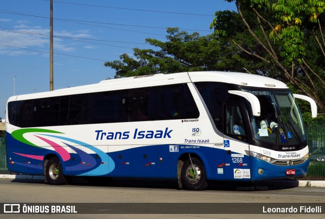 Trans Isaak Turismo 1268 na cidade de São Paulo, São Paulo, Brasil, por Leonardo Fidelli. Número da foto: #9600208.