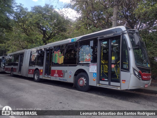 Viação Gatusa Transportes Urbanos 7 6360 na cidade de São Paulo, São Paulo, Brasil, por Leonardo Sebastiao dos Santos Rodrigues. ID da foto: 9597907.