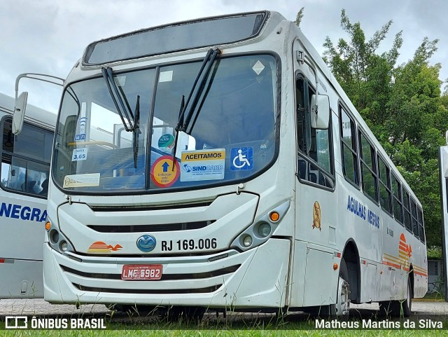 Viação Agulhas Negras RJ 169.006 na cidade de Volta Redonda, Rio de Janeiro, Brasil, por Matheus Martins da Silva. Número da foto: #9596974.