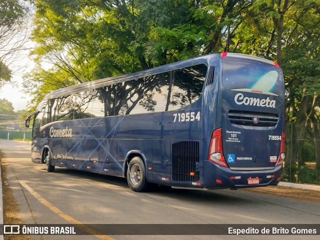 Viação Cometa 719554 na cidade de São Paulo, São Paulo, Brasil, por Espedito de Brito Gomes. Número da foto: #9597871.