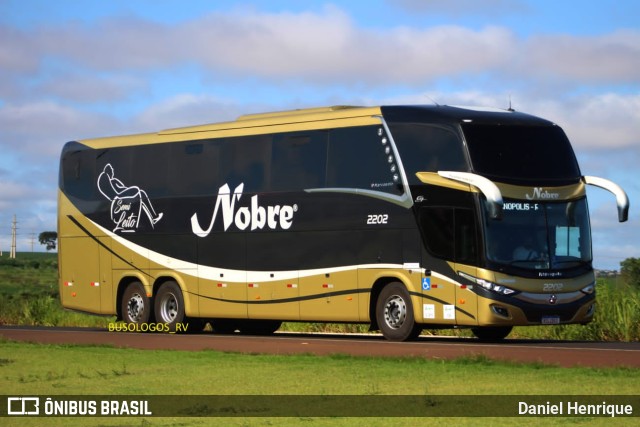 Nobre Turismo 2202 na cidade de Rio Verde, Goiás, Brasil, por Daniel Henrique. Número da foto: #9599863.