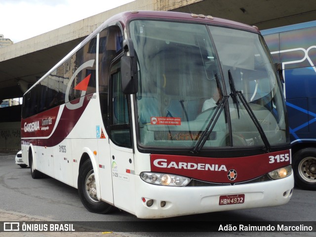 Expresso Gardenia 3155 na cidade de Belo Horizonte, Minas Gerais, Brasil, por Adão Raimundo Marcelino. Número da foto: #9600264.