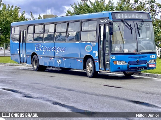 Biguaçu Transportes Coletivos Administração e Participação 423 na cidade de Florianópolis, Santa Catarina, Brasil, por Nilton Júnior. ID da foto: 9600154.