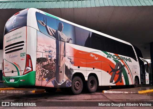 Empresa de Transportes Andorinha 6267 na cidade de Corumbá, Mato Grosso do Sul, Brasil, por Márcio Douglas Ribeiro Venino. Número da foto: #9596953.