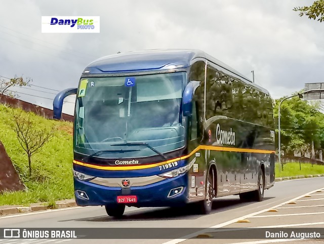 Viação Cometa 719519 na cidade de Campinas, São Paulo, Brasil, por Danilo Augusto. Número da foto: #9600279.
