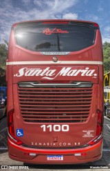 Santa Maria Fretamento e Turismo > Transportes Santa Maria(SP) 1100 na cidade de São Paulo, São Paulo, Brasil, por Marcelo Guerra. Número da foto: #9600641.