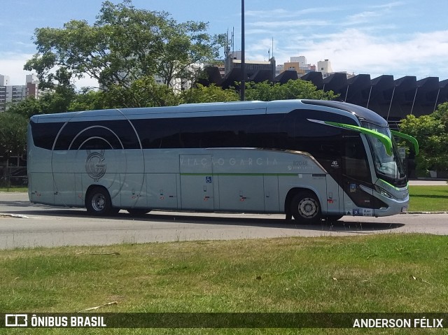 Viação Garcia 82048 na cidade de Florianópolis, Santa Catarina, Brasil, por ANDERSON FÉLIX. Número da foto: #9601623.