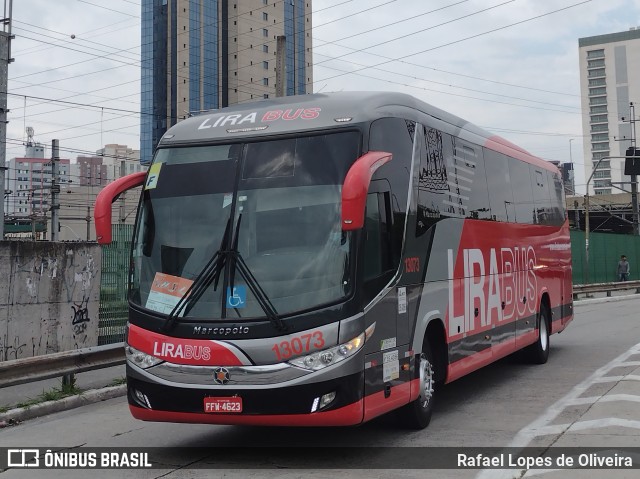 Lirabus 13073 na cidade de São Paulo, São Paulo, Brasil, por Rafael Lopes de Oliveira. Número da foto: #9601823.