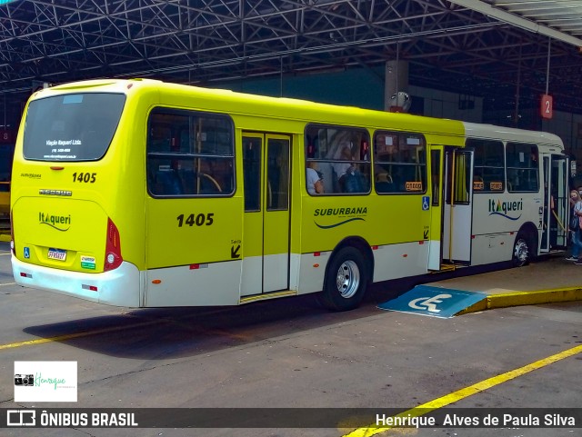 Viação Itaqueri 1405 na cidade de Piracicaba, São Paulo, Brasil, por Henrique Alves de Paula Silva. ID da foto: 9603225.