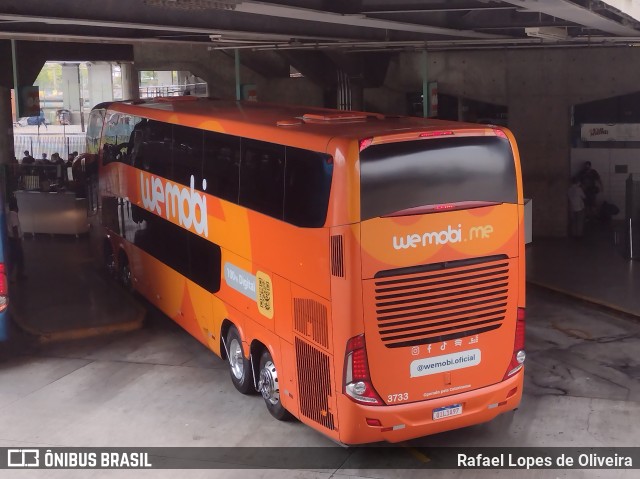 Auto Viação Catarinense 3733 na cidade de São Paulo, São Paulo, Brasil, por Rafael Lopes de Oliveira. Número da foto: #9604196.