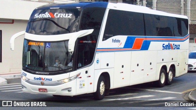 VUSC - Viação União Santa Cruz 2330 na cidade de Balneário Camboriú, Santa Catarina, Brasil, por Daniel Cezari. Número da foto: #9602141.