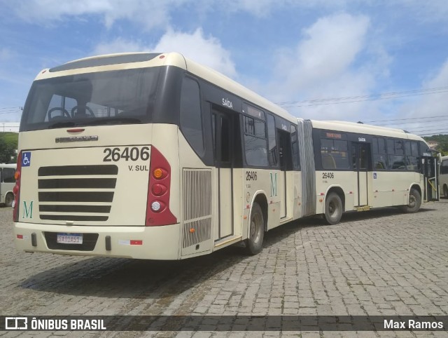 Viação do Sul 26406 na cidade de Curitiba, Paraná, Brasil, por Max Ramos. Número da foto: #9601261.