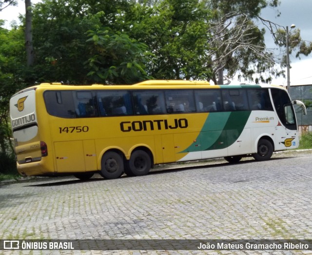 Empresa Gontijo de Transportes 14750 na cidade de Itapetinga, Bahia, Brasil, por João Mateus Gramacho Ribeiro. ID da foto: 9603350.