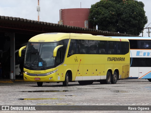 Viação Itapemirim 60043 na cidade de Vitória da Conquista, Bahia, Brasil, por Rava Ogawa. ID da foto: 9602327.