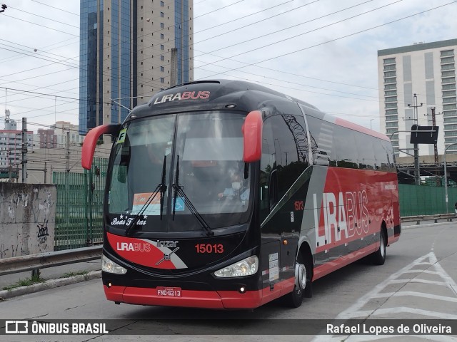 Lirabus 15013 na cidade de São Paulo, São Paulo, Brasil, por Rafael Lopes de Oliveira. Número da foto: #9601905.