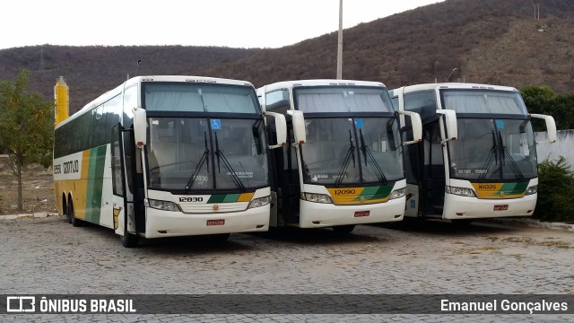 Empresa Gontijo de Transportes 12830 na cidade de Itaobim, Minas Gerais, Brasil, por Emanuel Gonçalves. ID da foto: 9601301.