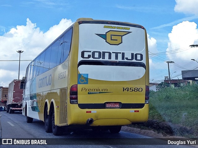 Empresa Gontijo de Transportes 14580 na cidade de Belo Horizonte, Minas Gerais, Brasil, por Douglas Yuri. ID da foto: 9602068.