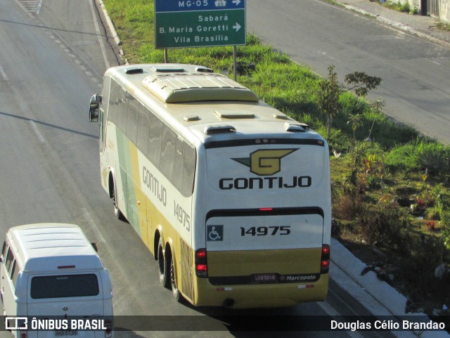 Empresa Gontijo de Transportes 14975 na cidade de Belo Horizonte, Minas Gerais, Brasil, por Douglas Célio Brandao. ID da foto: 9603016.