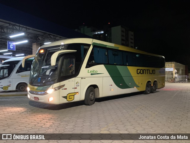 Empresa Gontijo de Transportes 16075 na cidade de Coronel Fabriciano, Minas Gerais, Brasil, por Jonatas Costa da Mata. ID da foto: 9602391.