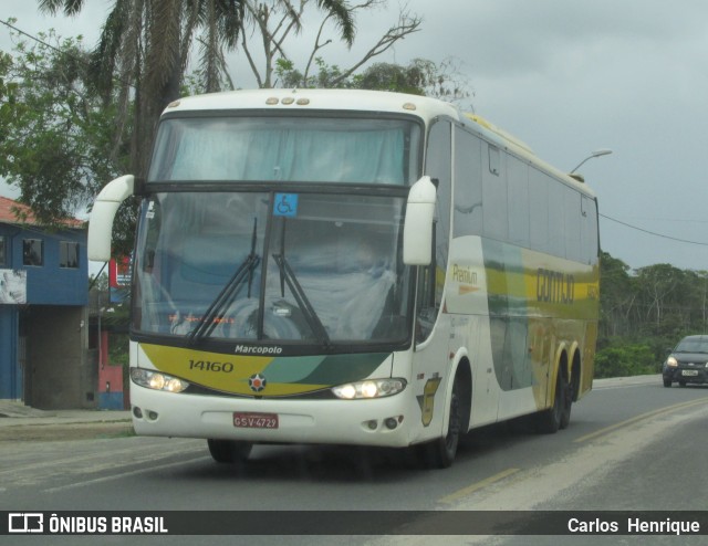 Empresa Gontijo de Transportes 14160 na cidade de Porto Seguro, Bahia, Brasil, por Carlos  Henrique. Número da foto: #9602077.