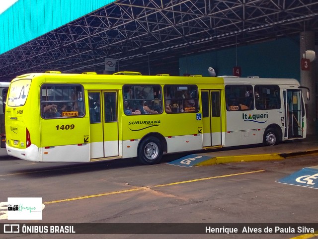 Viação Itaqueri 1409 na cidade de Piracicaba, São Paulo, Brasil, por Henrique Alves de Paula Silva. Número da foto: #9603221.