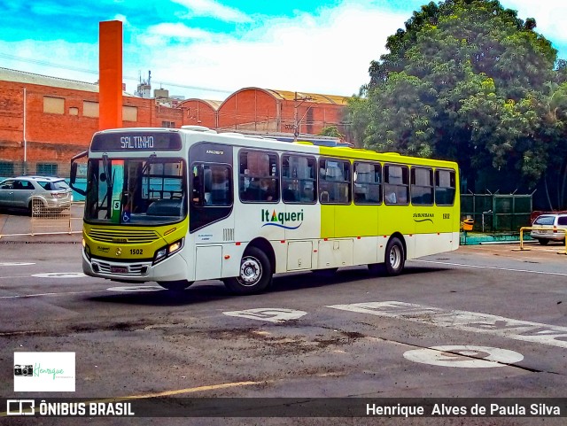 Viação Itaqueri 1502 na cidade de Piracicaba, São Paulo, Brasil, por Henrique Alves de Paula Silva. ID da foto: 9603223.